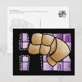 Postal Fingeralphabet H