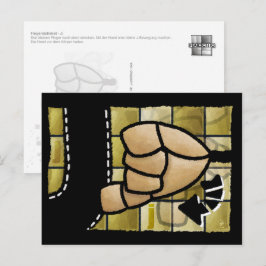 Postal Fingeralphabet J