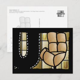 Postal Fingeralphabet U