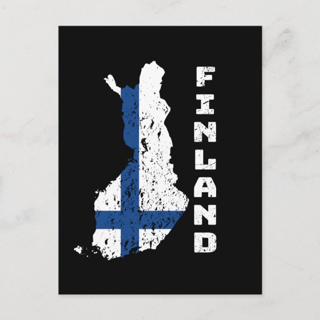 Postal Finlandia (Anverso)