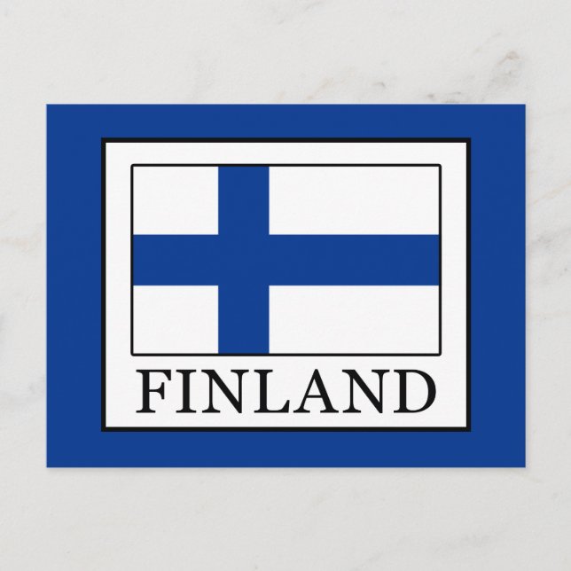 Postal Finlandia (Anverso)