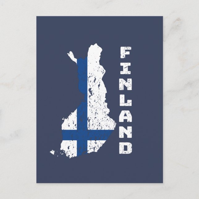 Postal Finlandia (Anverso)