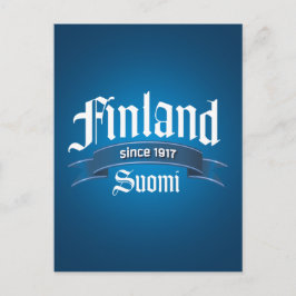 Postal Finlandia Desde 1917 Rev