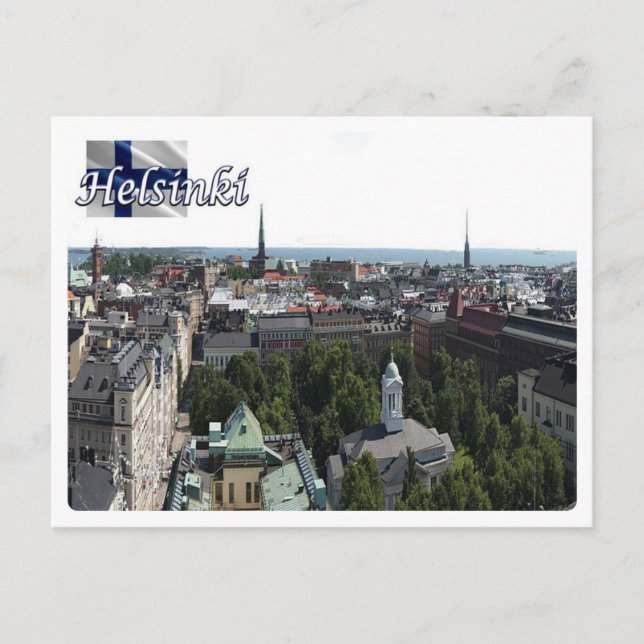 Postal Finlandia - Helsinki - Helsingfors - (Anverso)