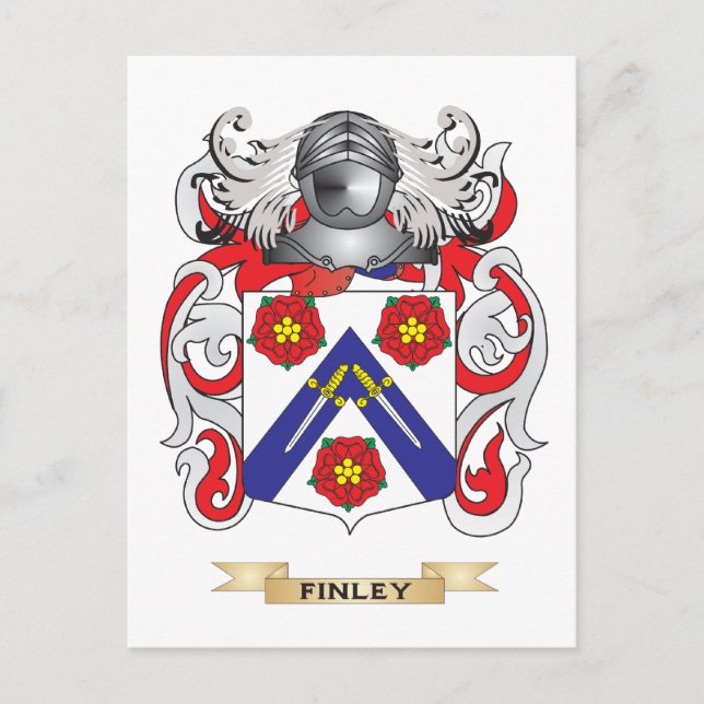 Postal Finley Coat of Arms (Anverso)
