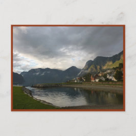 Postal Fiordo noruego (Aurlandsfjord)