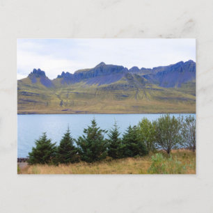 Postal Fiordo Stodvarfjordur, Islandia