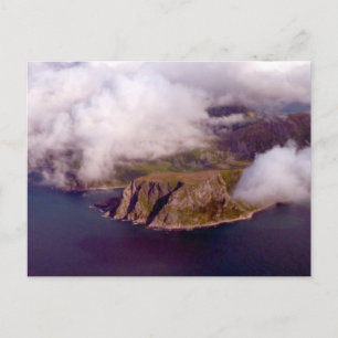 Postal Fiordos mágicos de Noruega
