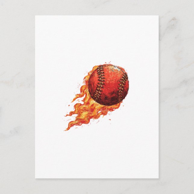 Postal Fire Baseball  (Anverso)