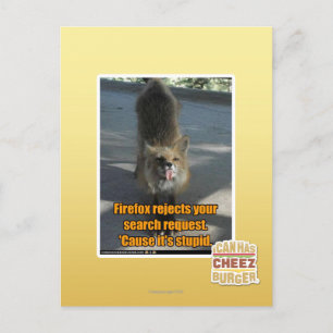 Postal Firefox rechaza