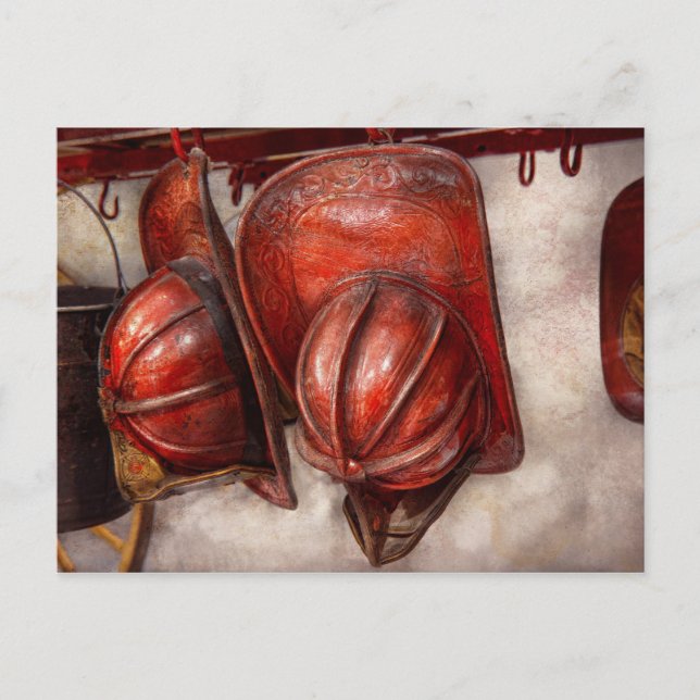 Postal Fireman - Gorra - gorras anticuados de bomberos (Anverso)