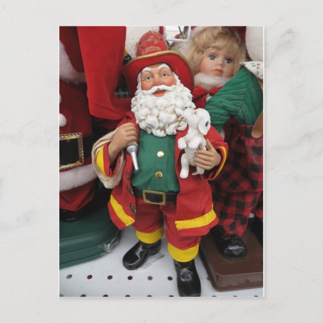 Postal Fireman Santa (Anverso)