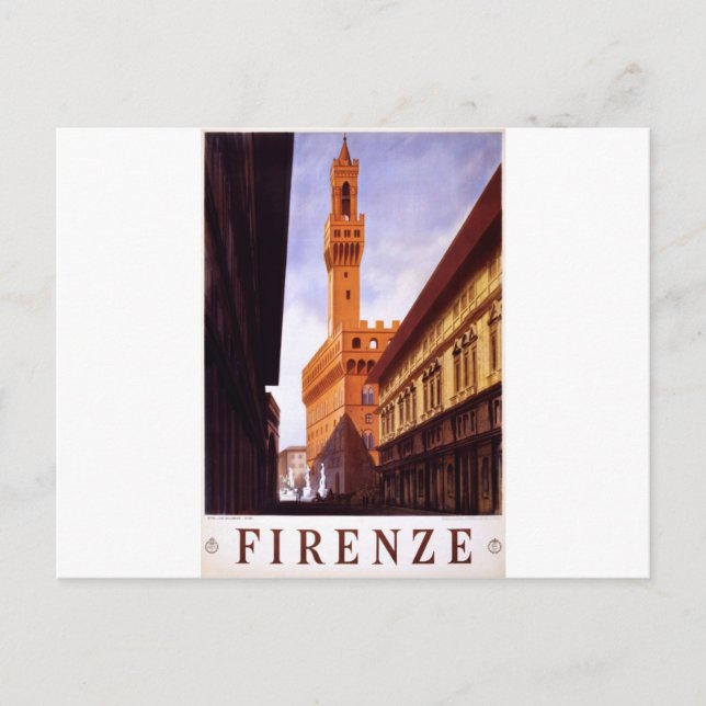 Postal Firenze (Anverso)