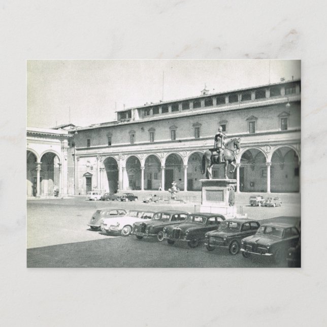 Postal Firenze, Florence, S. Annuziata (Anverso)