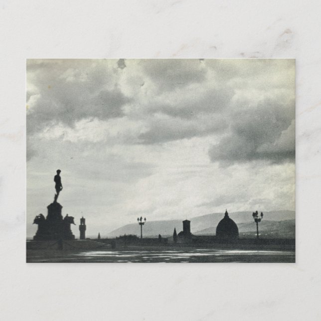 Postal Firenze, Florencia, Piazzale Michelangelo