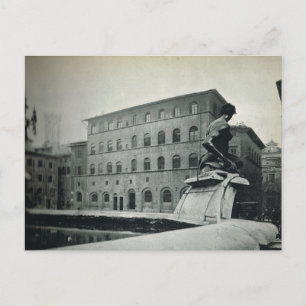 Postal Firenze, Florencia, Place de la Seingeurie