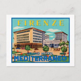 Postal Firenze Grand Hotel Mediterraneo