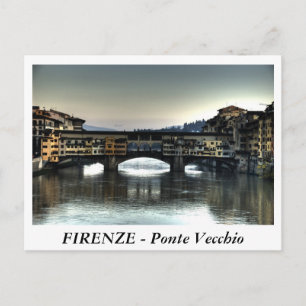 Postal FIRENZE - Ponte Vecchio