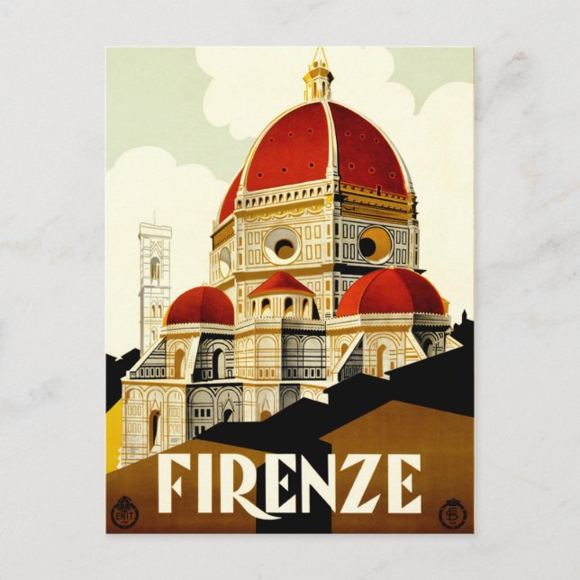 Postal Firenze Postcard (Anverso)