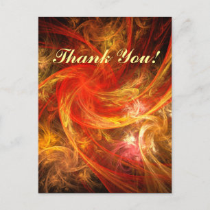 Postal Firestorm Gracias Postcard