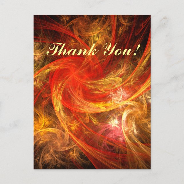 Postal Firestorm Gracias Postcard (Anverso)