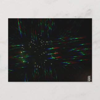 Postal Fireworks Through 3D Glasses 3