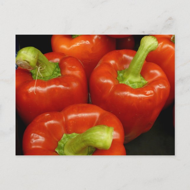 Postal Firey Red Peppers (Anverso)