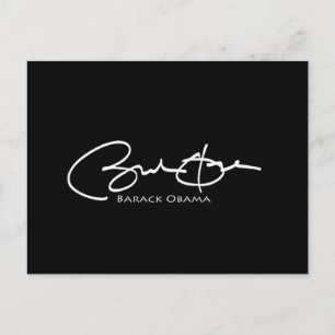 Postal Firma de Obama