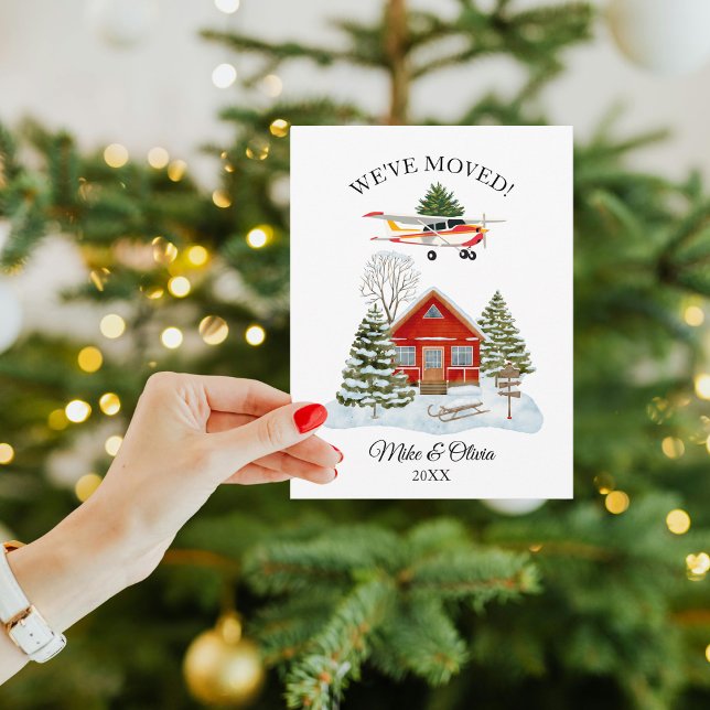 Postal First Christmas New Home Cessna Airplane and Tree (Subido por el creador)