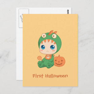 Postal First Halloween Cute Baby Dragon Dinosaur Costume