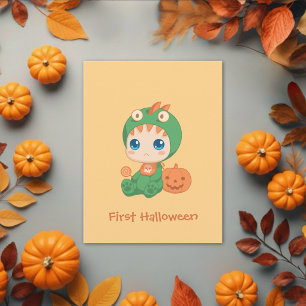 Postal First Halloween Cute Baby Dragon Dinosaur Costume