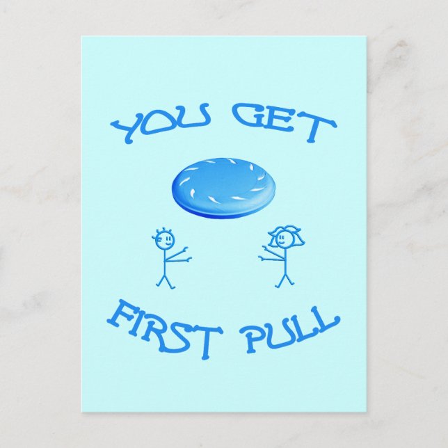 Postal First Pull Frisbee (Anverso)