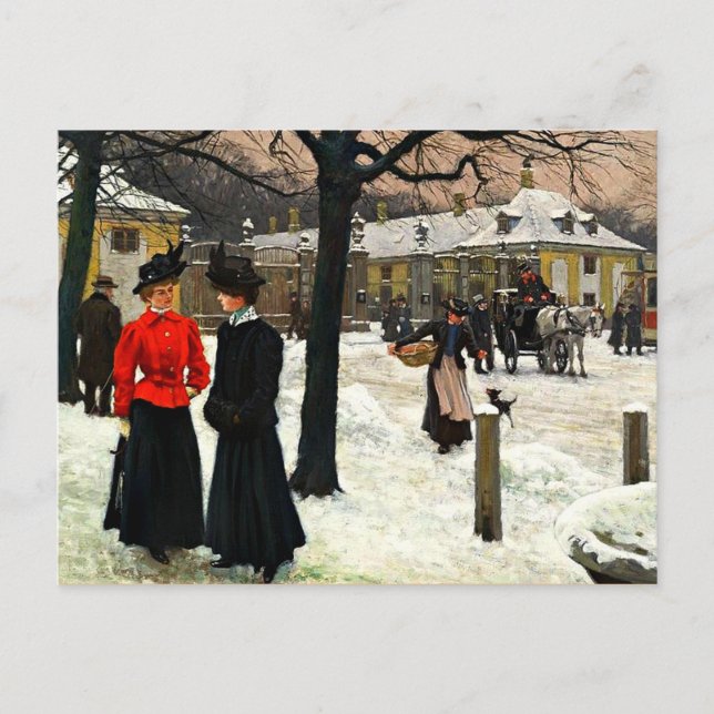 Postal Fischer - En Frederiksberg Rundel (Anverso)