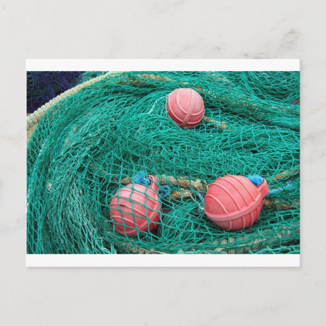 Postal Fischernetz (Anverso)
