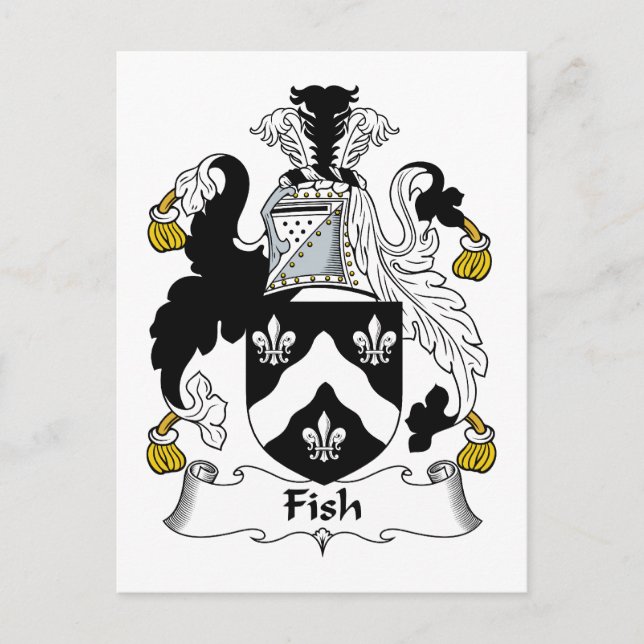 Postal Fish Family Crest (Anverso)