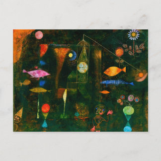 Postal Fish Magic de Paul Klee (1925)