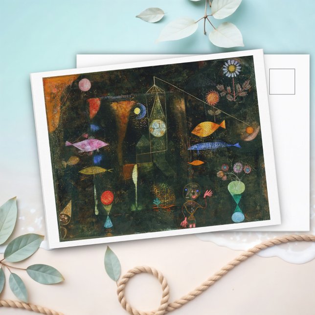 Postal Fish Magic, Paul Klee 1925 (Subido por el creador)