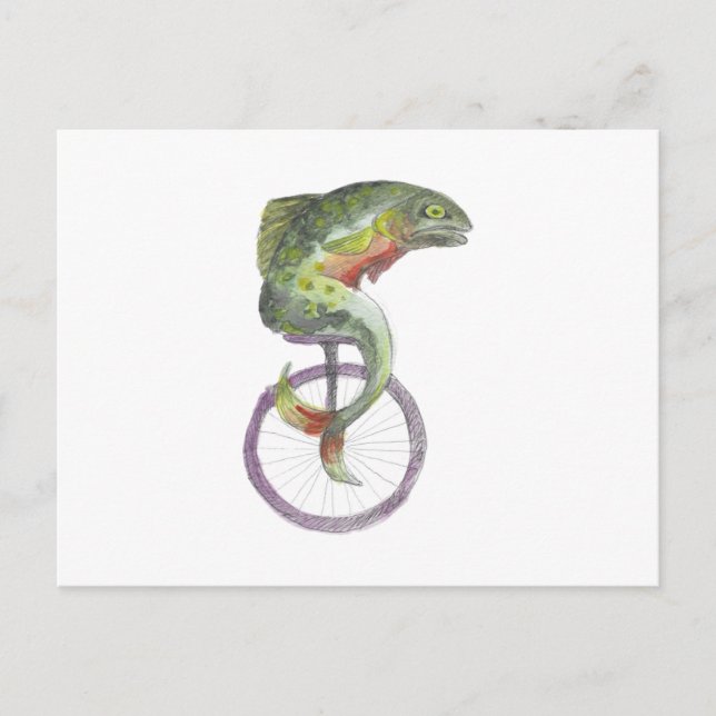 Postal Fish Postcard (Anverso)