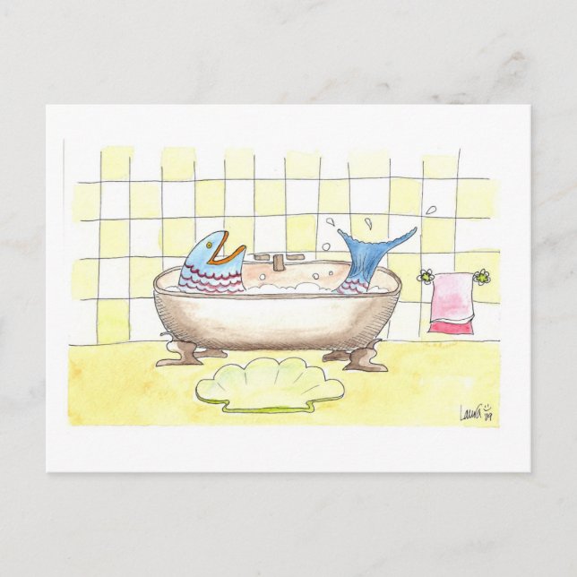 Postal FishBath (Anverso)