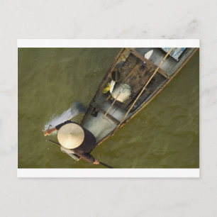 Postal Fisher en Asia desde arriba