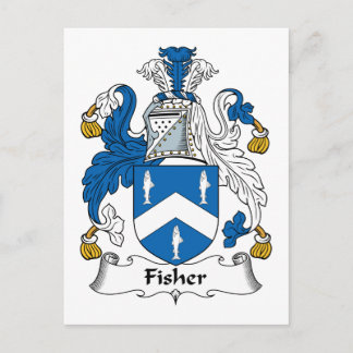 Postal Fisher Family Crest