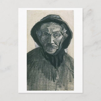 Postal Fisherman con Sou'wester, Head, Vincent van Gogh