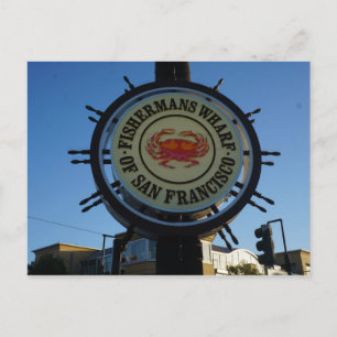Postal Fishermans Wharf de San Francisco