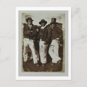 Postal Fishermen Ashore, c.1843-47 (papel salado impreso 
