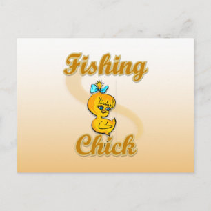 Postal Fishing Chick