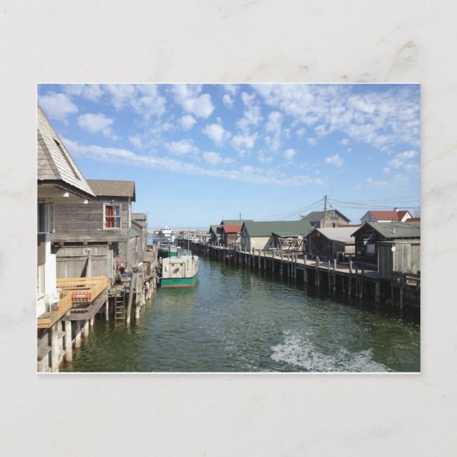 Postal Fishtown, Leland, Michigan (Anverso)