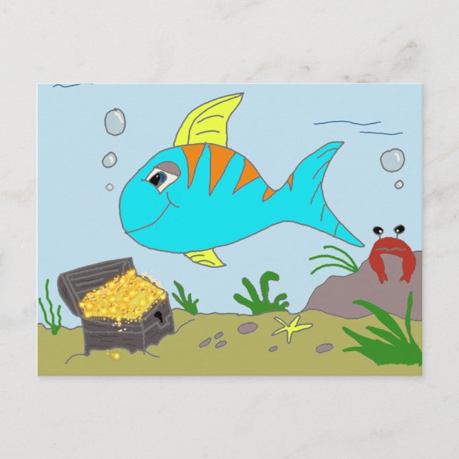 Postal Fishy PostCard (Anverso)