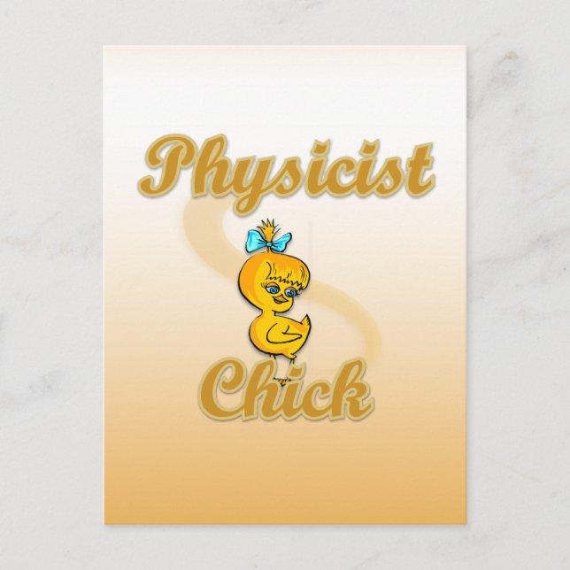 Postal Físico Chick (Anverso)