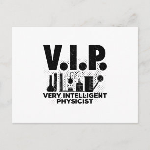 Postal Físico inteligente VIP Ideas de regalo de física