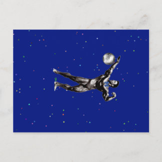 Postal fisicoculturista le gusta la música disco